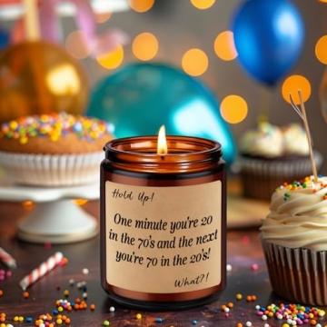 GSPY Scented Candles - 70th Birthday Gift Idea