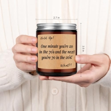 GSPY Scented Candles - 70th Birthday Gift Idea