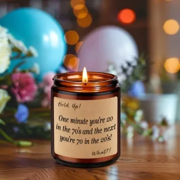 GSPY Scented Candles - 70th Birthday Gift Idea