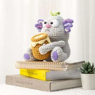 MOJADREAM Chenille Yarn Soft Velvet for Blankets Amigurumi