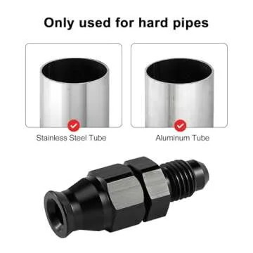 EVIL ENERGY 6AN Male to 3/8" Hardline Adapter