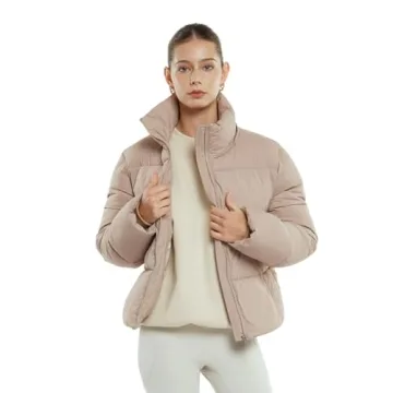 Stylish PUFFIT Women's Cropped Winter Puffer Jacket