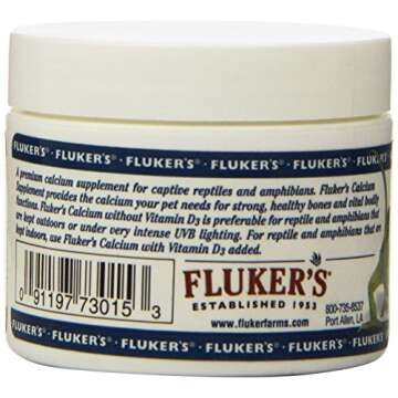Fluker's Natural Calcium Supplement for Aquatic Pets, 2 oz