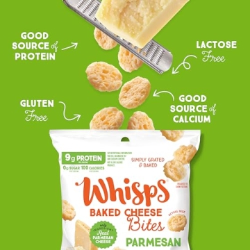 Whisps Cheese Crisps: Keto Snacks with Protein & Flavor