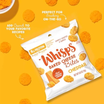 Whisps Cheese Crisps: Keto Snacks with Protein & Flavor