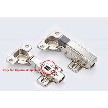 Blum Blumotion Door and Furniture Damper Hinge with Soft Close for Corner Hinges for retrofitting cabinets and Kitchen cabinets, self-Closing Mechanism