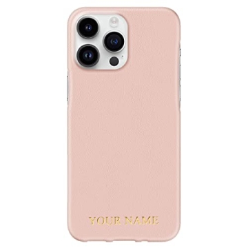 WOWTIFY Personalized Initials Luxury Vegan Leather Case for iPhone 16 15 14 13 12 Pro Max 11 Mini Xr...