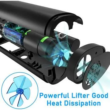 VEEAPE Portable Tire Inflator 150PSI LED Light