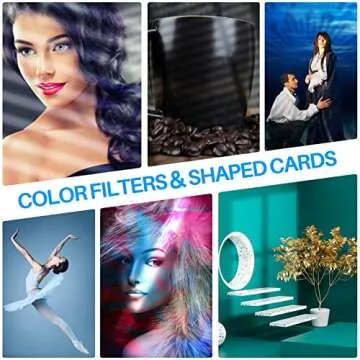 WELLMAKING Conical Snoot Bowens Mount Studio Lighting Accessory,4 Color Filters and 6 Gobos Included for Monolight Photography LED Light and Strobe Light Photographic Equipment. Not Include prime Lens