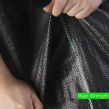 EXTRAEASY Heavy Duty Weed Barrier Fabric for Gardens