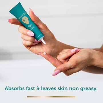 Summer's Eve Spa Daily Intimate Beauty, Luxurious Skin Serum, Post Shave Fragrance Free Women’s Hydrating Serum, 1oz Tube