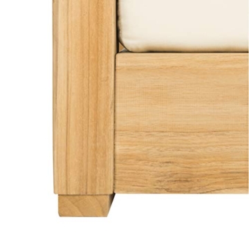 SAFAVIEH Couture Montford Brazilian Teak Indoor/Outdoor Arm Chair