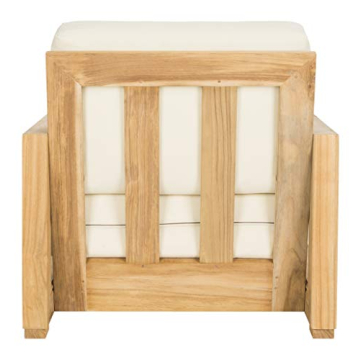 SAFAVIEH Couture Montford Brazilian Teak Indoor/Outdoor Arm Chair