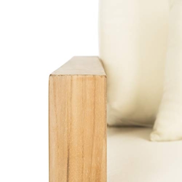 SAFAVIEH Couture Montford Brazilian Teak Indoor/Outdoor Arm Chair