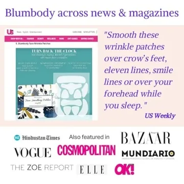 BLUMBODY Mini Face Wrinkle Patches - 160 Count for Youthful Skin