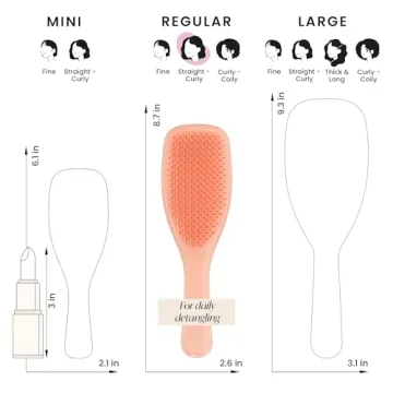 Ultimate Detangler Hairbrush for Wet & Dry Hair