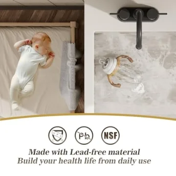 Modern Matte Black Bathroom Faucet for Stylish Spaces