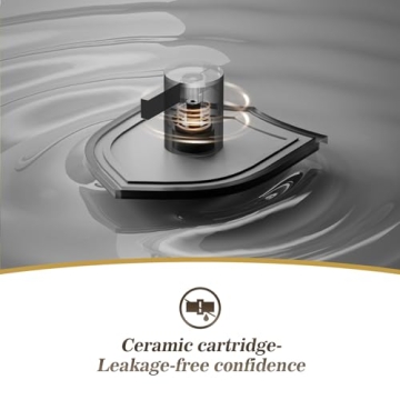 Modern Matte Black Bathroom Faucet for Stylish Spaces