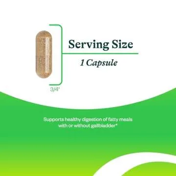 Seeking Health Ox Bile Digestive Enzyme for Gallbladder Support