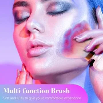 MelodySusie Nail Art Dusting Brush,Dust Collector Brush, Blush Brush, Boose Powder Brush,Makeup Brushes Acrylic Nail Tools