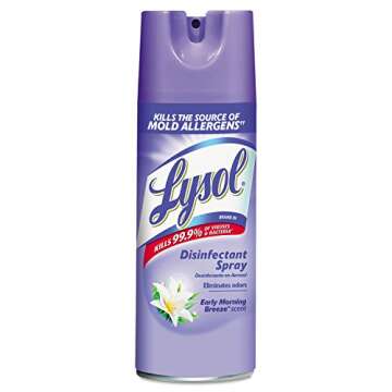 Lysol Disinfectant Spray, Early Morning Breeze - Fresh Protection for Every Surface