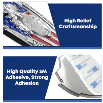 2025 Marine Corps 250th Anniversary Car Emblem