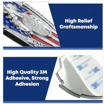 2025 Marine Corps 250th Anniversary Car Emblem