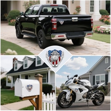 2025 Marine Corps 250th Anniversary Car Emblem