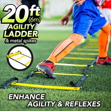 Big B Pro Sports Speed Agility Training Set for All Athletes