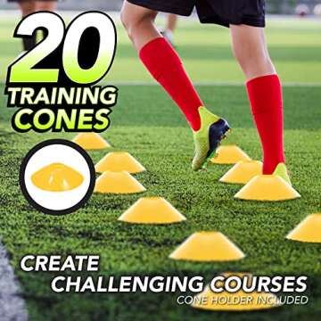 Big B Pro Sports Speed Agility Training Set for All Athletes