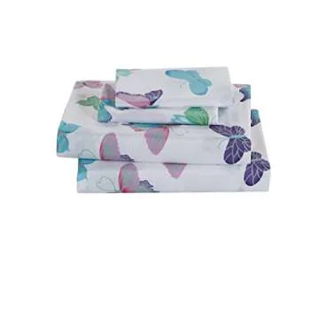 Mk Collection Twin Butterfly Comforter Set for Kids