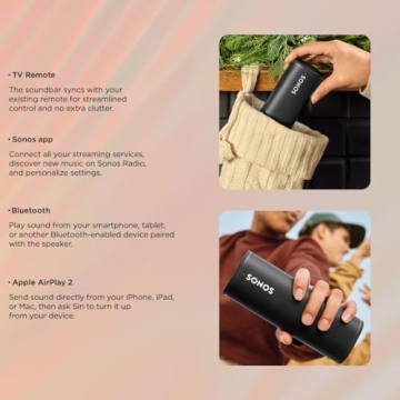 Sonos Roam Portable Bluetooth Speaker for Music Lovers