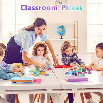 Pop Fidget Toys Bulk Its Party Favors for Kids 4-8 8-12 30 Pack Mini Pop Keychain It Fidget Toy Fidgets for Classroom Prizes for Kids End of Year Student Gifts Carnival Birthday Goodie Bag Stuffers