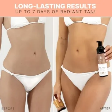 Natural Self Tanner Mousse for Streak-Free Natural Tan