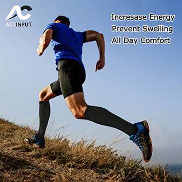ACTINPUT Compression Socks - Comfort & Style for All