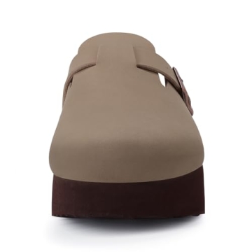 KIDMI Comfortable Platform Clogs for Stylish Women