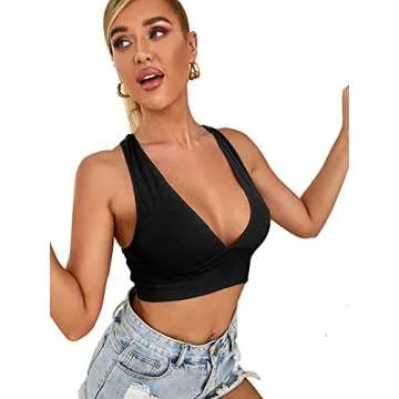 Romwe Casual Soft Cloth Black