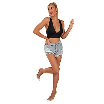 Romwe Casual Soft Cloth Black