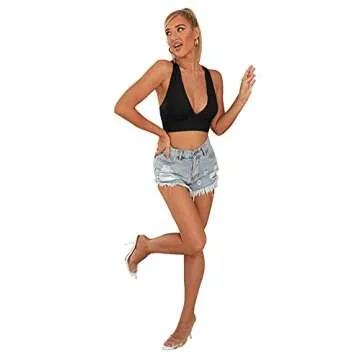 Romwe Casual Soft Cloth Black