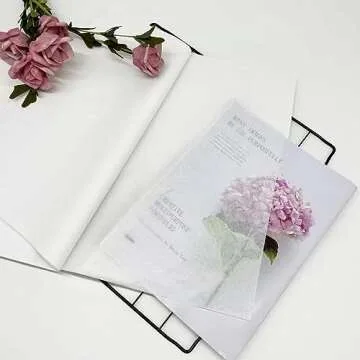 Elegant Bobobag White Tissue Paper Bulk for Gift Wrapping