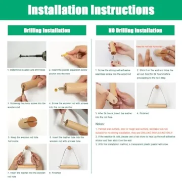 Stylish Wood and Leather Toilet Paper Holder for Modern Bathrooms