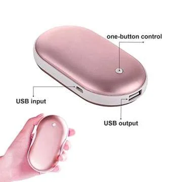 Upstartech Hand Warmers and Power Bank 5200mAh