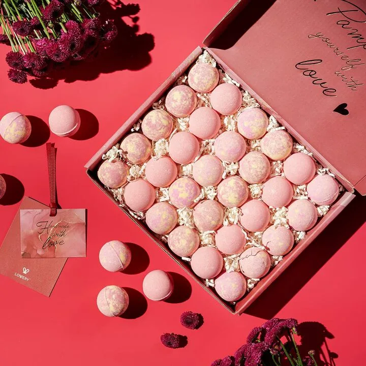 Handmade Spa Bath Bombs Set for All Ages