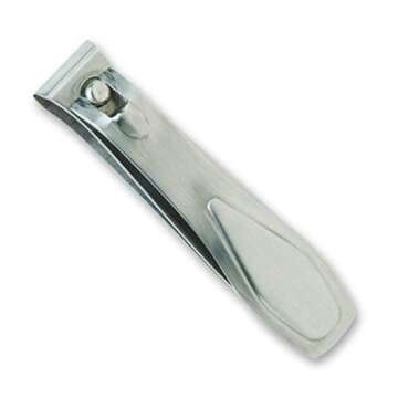 REFINE Wide Jaw Straight Cut Toenail Clipper, Stainless Steel, 2 Count