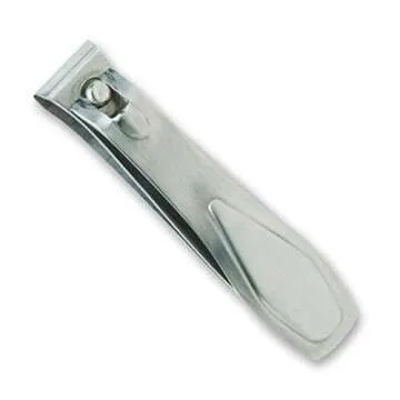 REFINE Wide Jaw Straight Cut Toenail Clipper, Stainless Steel, 2 Count