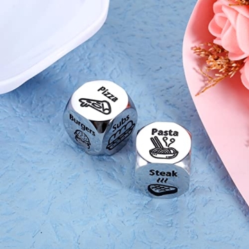 Food Decision Dice for Couples - Fun Gift for All Occasions