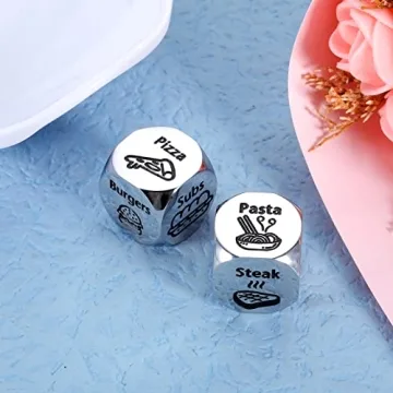 Food Decision Dice for Couples - Fun Gift for All Occasions