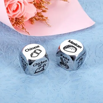 Food Decision Dice for Couples - Fun Gift for All Occasions