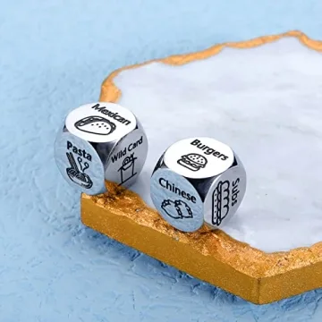 Food Decision Dice for Couples - Fun Gift for All Occasions