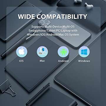 iClever Ergonomic Foldable Bluetooth Keyboard for All Devices